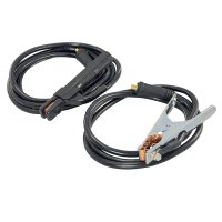 Juego cables inverter porta electrodos largos 13mm