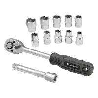 Juego de Tubos 1/2" 12 Piezas Cromo Vanadio Gladiator JT10121/2