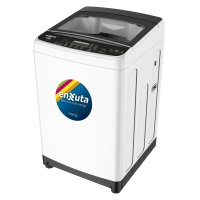 Lavarropa Automático Carga Superior 12 kg con Bomba y Tapa de Vidrio Enxuta LENX01250G