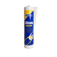 Silicona Acética Multiuso Negra 280 ml UNISIL