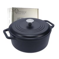 Olla de hierro esmaltado 6 L/26 cm con asas (7954) Victoria 35860/39585