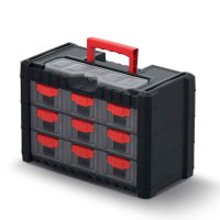 Organizador 9 Gavetas Multicase Cargo 40 x 20 x 26 cm Kistenberg KMC303