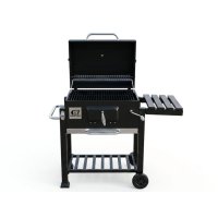 Parrilla Portátil a Carbón con Ruedas 55 x 41 cm LUSQTOFF PAR61