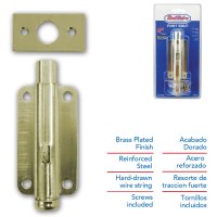 Pasador de Piso 4" Dorado BEST VALUE