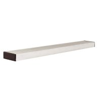 Regla-Perfil rect. 2500mm,alumin.1 3/4"x7/8" "MOMFORT"600225