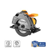 Sierra Circular 7 1/4" 1200 W Deko DKCS12G185
