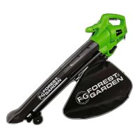 Soplador Aspirador Eléctrico 2600 W con Bolsa Forest & Garden SA638/220