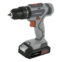 Taladro Percutor a Batería 20 V 13 mm 40 N·m con Batería 1,5 Ah y Cargador Gladiator TPG613/1/20C1