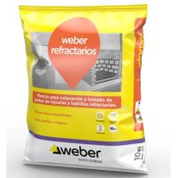 Adhesivo Cemento Refractario Alta Temperatura Weber 10kg 