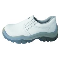 Zapato c/blanco,elastiz.(s/cordón),pta.plást.T:37"FUJIWARA"