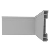 Zócalo PVC Nobre Ceniza 10 cm