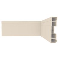 Zócalo PVC Nobre Beige 7 cm