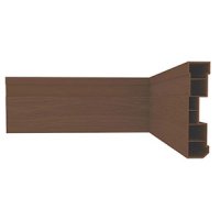 Zócalo PVC Nobre Marrón Rústico 7 cm