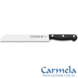 Cuchillo Para Pan Acero Inox Uniblock 3 Claveles España