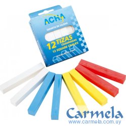 Tizas de Yeso Cuadradas Blancas 90mm ACHA