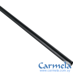 Caño Redondo Negro Para Placard 3mt Hermex TR-530N