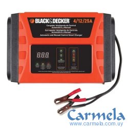 Cargador de Batería Inteligente Black + Decker BC25