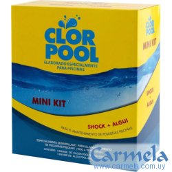 Mini Kit Shock + Alguicida para Piscinas Clorpool