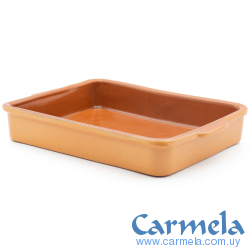 Fuente Asadera Cerámica Vitrificada 28x20cm Corzana