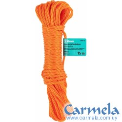 Cuerda Colgar Ropa Polietileno 15mt Klintek LAZO-15