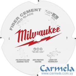 Disco Sierra Circular 7 1/4'' Fibrocemento Milwaukee 48-40-7000
