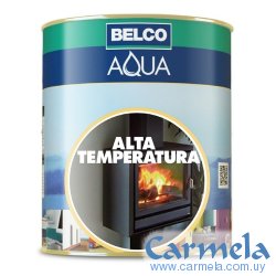 Esmalte Alta Temperatura Negro Belco Aqua 0,9 LT