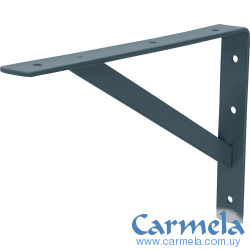 Escuadra Acero Reforzada Estante 50cm Gris FIERO MER-20G