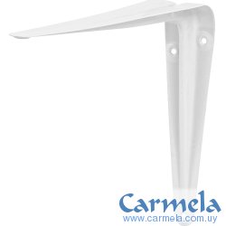 Escuadra Acero Estante 20cm x 25cm Blanco FIERO
