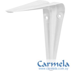 Escuadra Acero Estante 10cm x 12cm Blanco FIERO