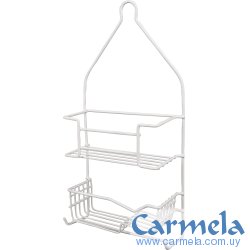 Organizador Para Baño Ducha Colgante Acero Foset