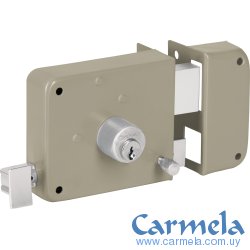 Cerradura Sobreponer Puerta 38mm Hermex Basic CS-75DP