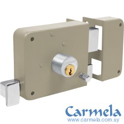 Cerradura Sobreponer Hasta 38mm Llave Tradicional Hermex