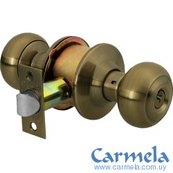 Cerradura Pomo Oval Puerta Entrada Hermex CEPO-22E