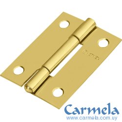 Bisagras Doradas 1'' Hermex BR-101 Caja x 20