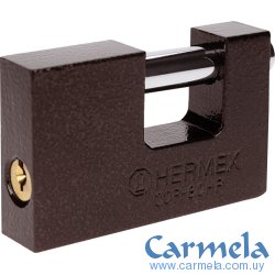Candado Antipalanca Hierro 80mm Hermex COR-80HP