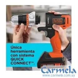 Kit Matrix Black+Decker MTX20K4 4 en 1 20V