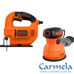 Lijadora Roto Orbital Black+Decker BDER0100 180W