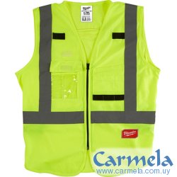 Chaleco de Seguridad Amarillo Reflectivo Milwaukee 48-73-5022