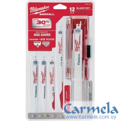 Kit 12 Hojas de Sierra Sable Milwaukee 49-22-1129