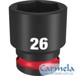 Dado Bocallave Impacto Hexagonal 26mm Milwaukee