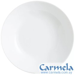 Plato Hondo 23cm Blanco Opal Duralex Nadir