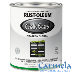 Pintura para Pizarrón Negro Mate Chalk Board Rust Oleum