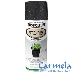 Pintura Texturada Piedra Stone Negro Rust Oleum