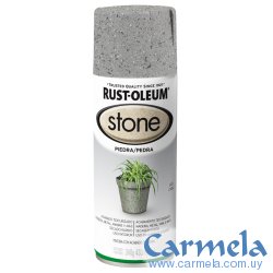 Pintura Texturada Piedra Stone Gris Rust Oleum