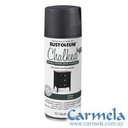 Pintura Tizada Gris Carbón Chalked Rust Oleum