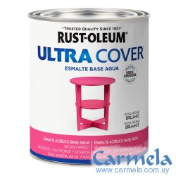 Esmalte Brillante Rosa Intenso Ultra Cover Rust Oleum