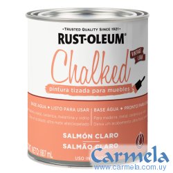 Pintura Tizada Chalked Rust Oleum Salmón Claro