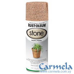 Pintura Aerosol Piedra Stone Siena Rust Oleum