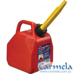 Tanque Bidón Combustible Nafta 5lt Rojo Scepter