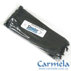 Precinto Collarín Plástico 35cm x 7.0mm Negro Slender
